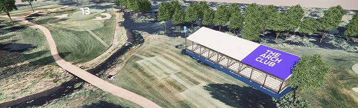 Digital rendering of The Arch venue